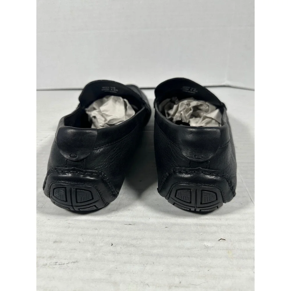 Cole Haan Somerset Driver‎ Mens 12 M Black Leather Bit Loafers C25980 Slip On